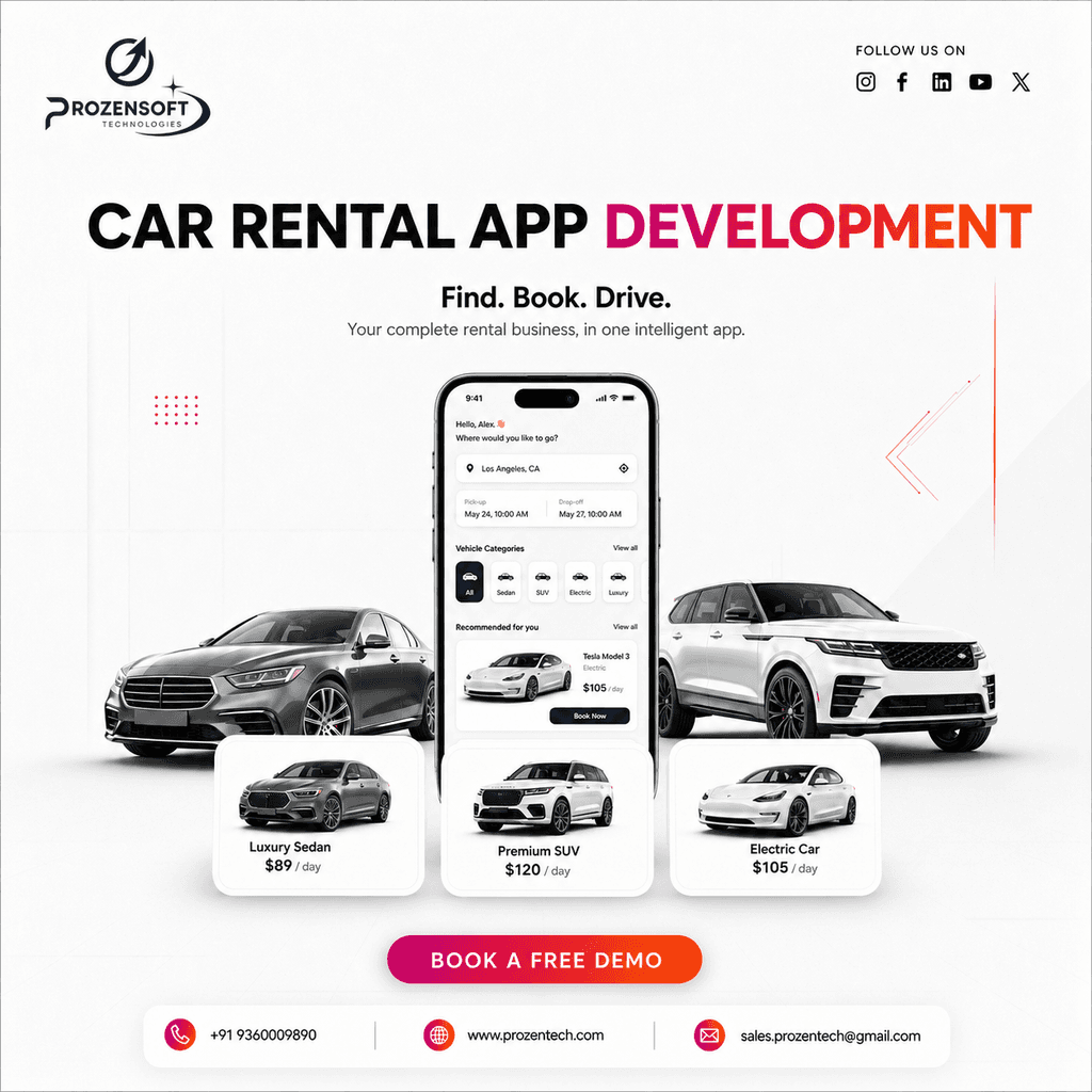 Car Rental App Development – Build a Smart, Scalable Rental Platform
